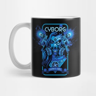 Cyborg- Handy Girl Mug